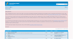 Desktop Screenshot of forums.geocachingireland.com